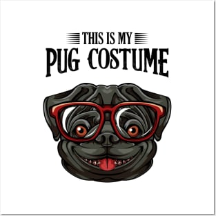 Pug Posters and Art